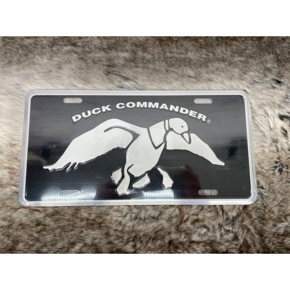 New Duck‎ Commander Black License Décor Plate